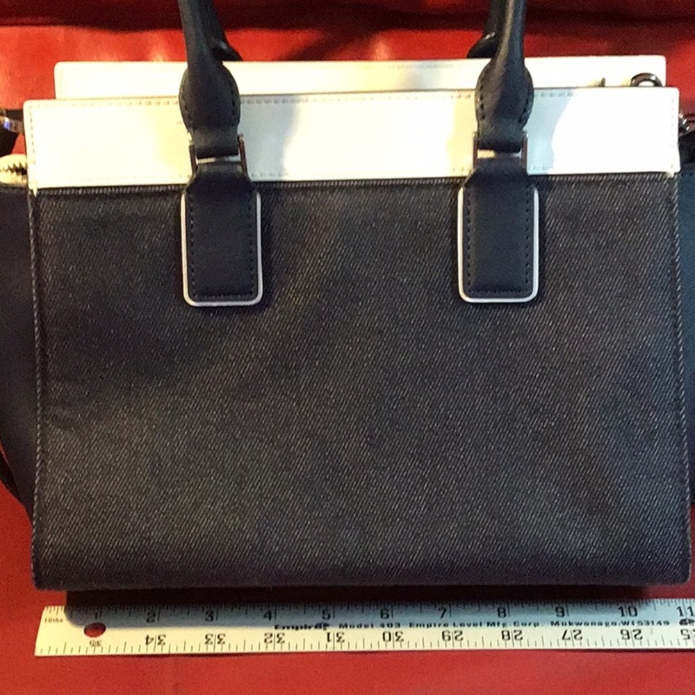 Kate Spade Cameron Color Block Denim & Leather - Picture 6 of 14